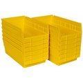 Morror Shelf Bin, Yellow, 4 H x 1158 L x 658 W 1 Each MRO89827091